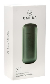 OMURA COMPLETE SET Series X1 Jade(Grün) Vaporizer aus Metall für Flowersticks